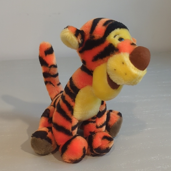 Plush Tiger Toy - Orange‎ and Yellow - Picture 1 of 7